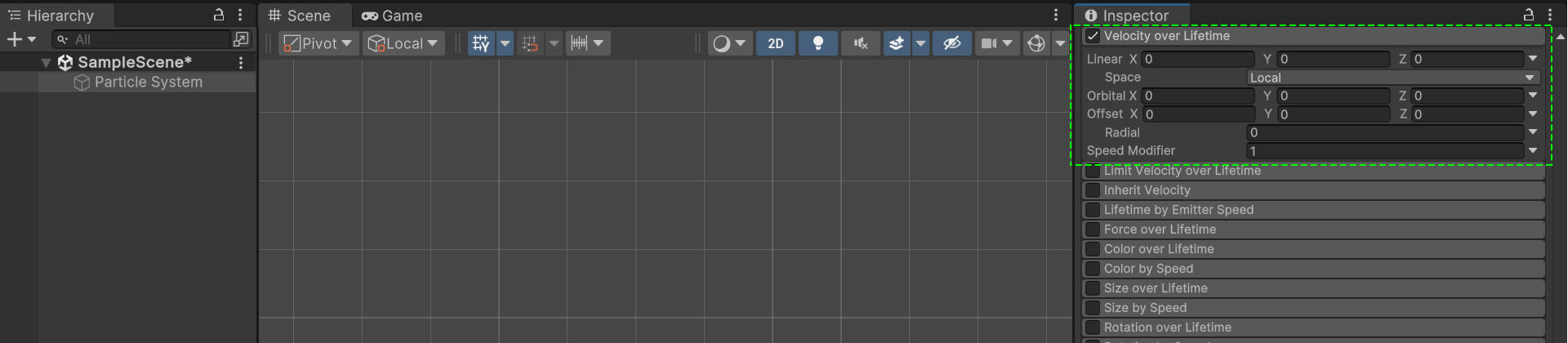 图片[1]-Velocity over Lifetime粒子生命周期内的速度详解-游戏特效案例库